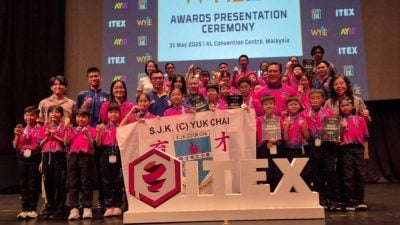 世界青年发明家大赛 育才华小5金 大放异彩
