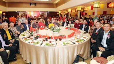 【滨海林氏宗亲会周年庆】林进利：只要根脉相连 宗亲会必越办越好