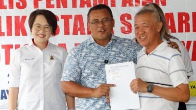 发展商破产 居民争取28年  达雅花园地契终于到手！