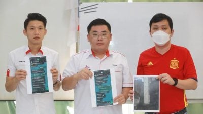 阿窿硬贷恐吓无法无天  雇小孩搭电召车泼漆