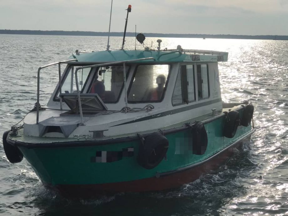 大都会/雪州海事执法机构拦截2船 扣查2外籍人士