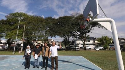 获45万拨款提升休闲区   士拉央再也 迎有盖篮球场