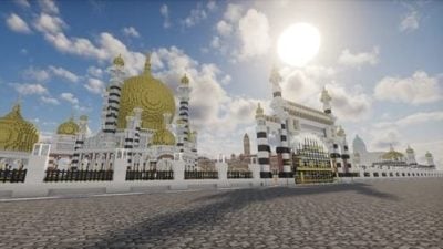 大马地标Minecraft平台重现 数字搭配细节广受好评