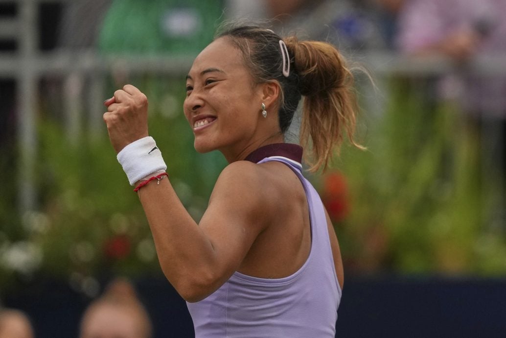 女王杯网球赛| 首闯草地赛半决赛  郑钦文将升生涯新高世界第4