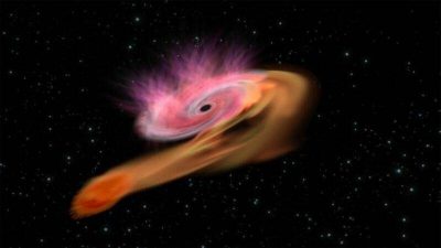 宇宙大惊奇！科学家直击“流浪黑洞”正在吃星星