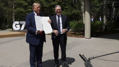 对等关税谈成首例  美英贸易协议“尘埃落定”