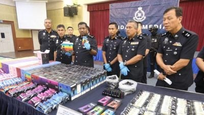 华男拜师学制毒设厂做电子毒烟 警连续行动逮捕12人助查