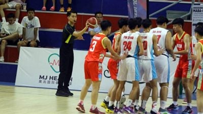 全国U17篮赛〡特稿：激战连连  42裁判确保赛事公平进行
