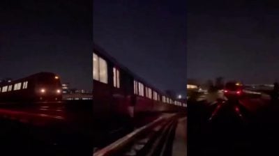 ​视频 | 闯狮城东西线轨道拍视频  SMRT已报警