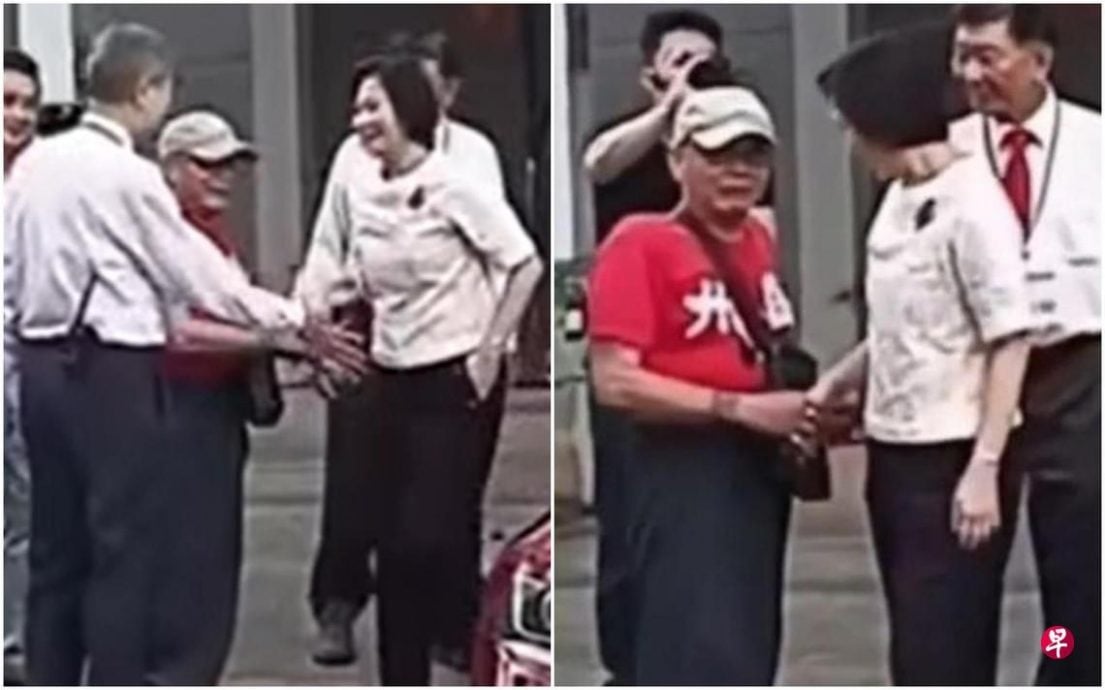 *已签发*柔:狮城二三事:下车后未及时与1男握手 狮城外交部政务部长致歉