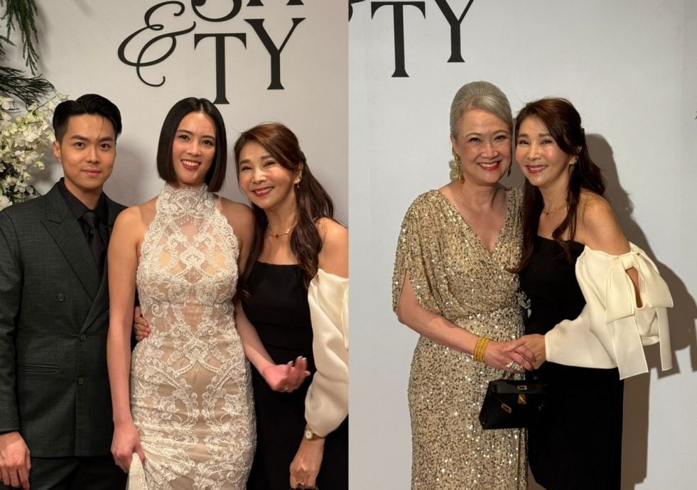 *已签发*柔:狮城二三事:出席郑颖婚宴 陈泂江预见以后嫁女会哭惨