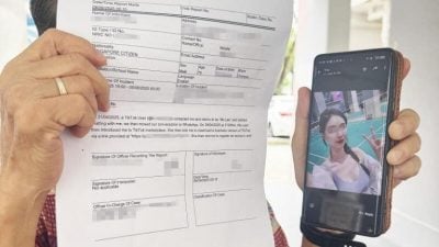 听信“美女”开网店   狮城七旬男痛失逾18万令吉