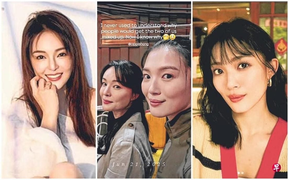 *已签发*柔：狮城二三事：洪乙心撞脸周智慧 “失散姐妹”合作新剧