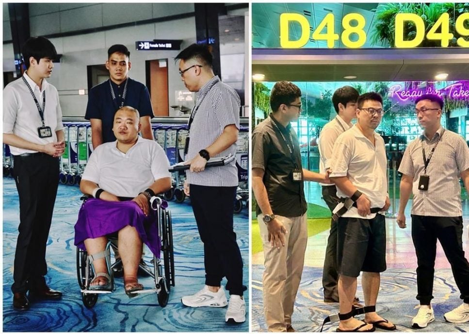 *已签发*柔：狮城二三事：涉飞机上偷乘客行李  2男带至狮城樟宜机场重组案情