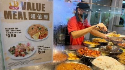 狮城医院食斋米粉3样料  患者指23令吉太贵