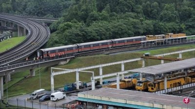 狮城地铁东西线故障调查结果出炉 SMRT面对近1千万令吉罚款