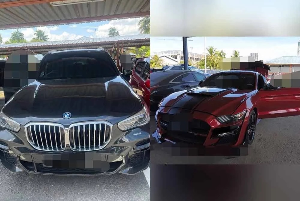 开豪车没更新路税车险 2司机被截查称经济拮据