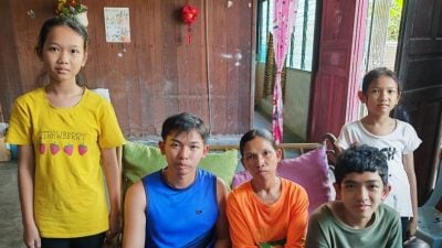 一家之主骤逝 妻儿陷困   长子停学打工养家
