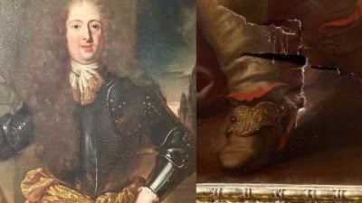 意美术馆游客为自拍打卡 不慎撞破18世纪名画
