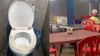 投诉嘛嘛餐馆厕所脏遭无视 男子一句“我是DBKL的”全场慌了