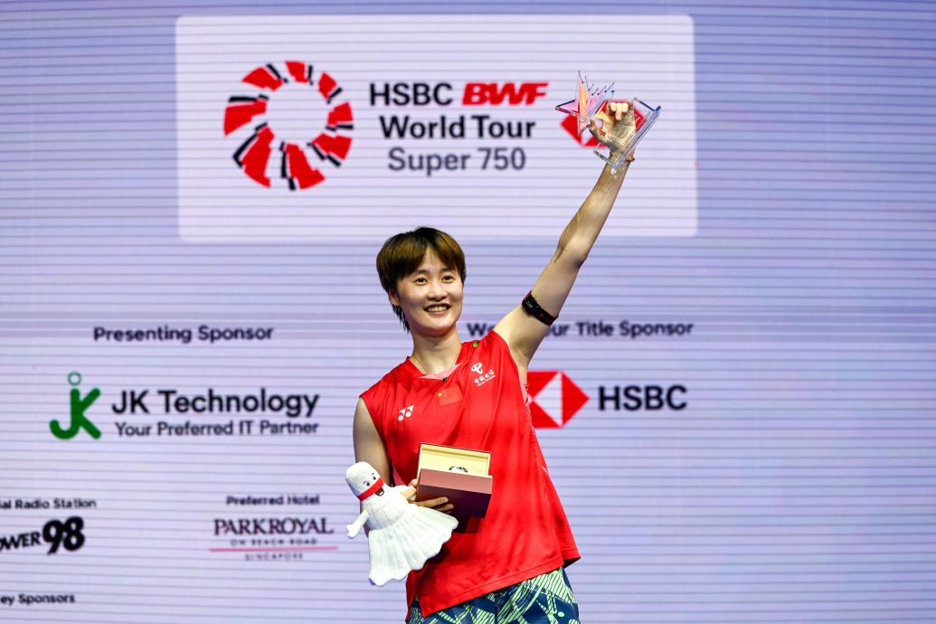 新加坡羽球超级750赛|昆拉沃近3站皆封王  陈雨菲23连胜夺4连冠