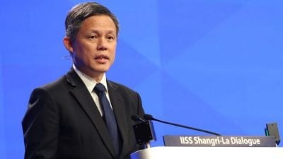 新加坡防长:  东南亚接触中美  是地缘战略必需