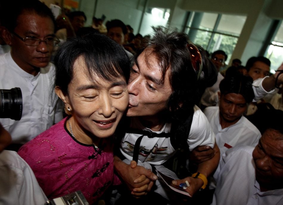 昂山舒吉在缅甸军政府拘禁中度过80岁生日