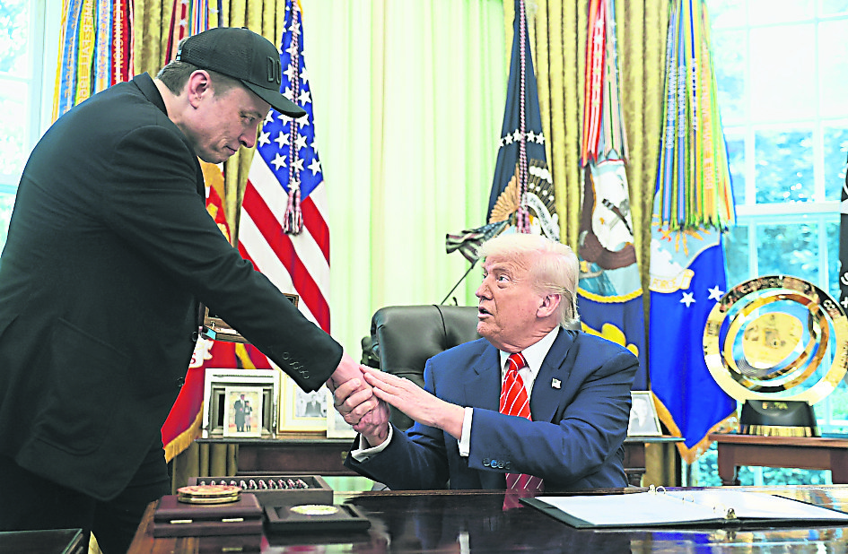 昔日政治盟友掀骂战 特朗普与马斯克撕破脸