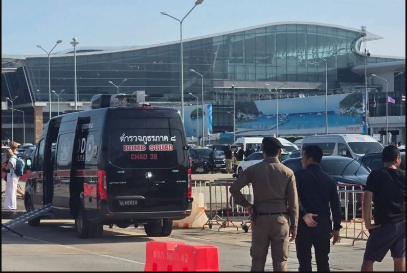 普吉岛机场发现疑似爆炸装置 已引爆销毁