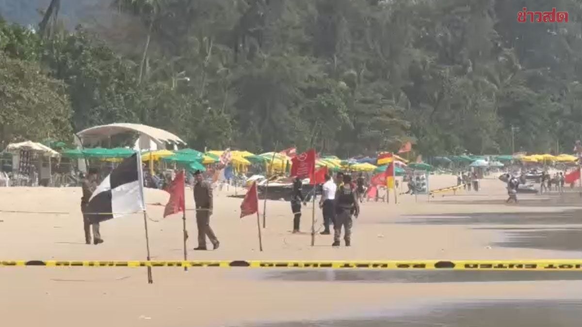 普吉岛遭置放4炸弹 剩一枚仍在搜寻