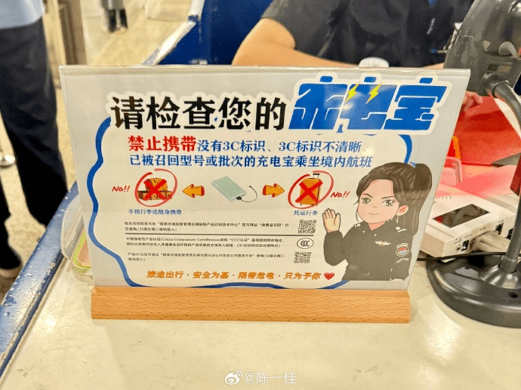 有3C标识充电宝也不一定能登机 还需符合这些规定