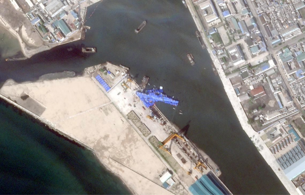 朝鲜“重大事故”驱逐舰修复平衡性并安全下水