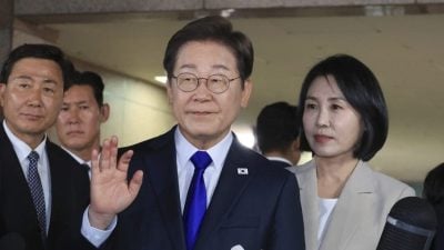 “向国民们伟大的决定致敬！”   李在明当选韩国总统