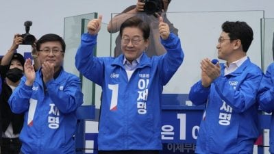 李在明当选韩国总统