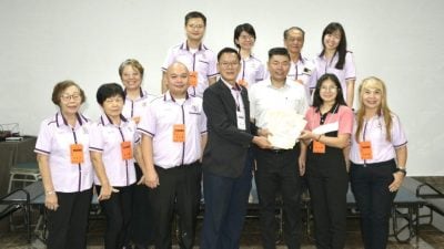 森华堂“快乐团建营”闭幕 | 朱建华吁各地华团邀森华堂出席活动 以华堂马首是瞻