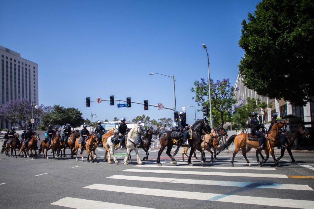 民调:47%反对特朗普派兵到洛城 法院发临时禁制令