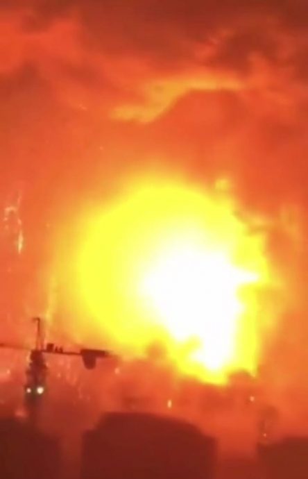 求真(全国版)“以色列遭核弹袭击”视频疯传 实则中国天津爆炸事故画面