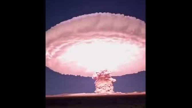美国空袭前已疯传  伊朗核爆云AI合成