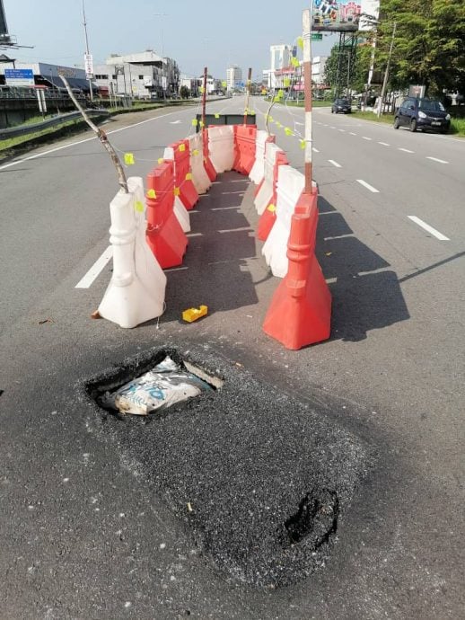 沈春祥：4次填坑无效雅凌桥路洞恶化，工程局将申请拨款根治问题。