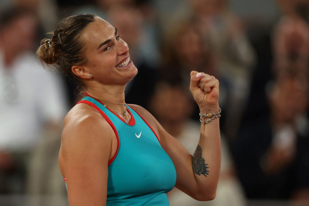 法国网球公开赛|  终结斯瓦泰克法网3连霸  萨巴伦卡斗高关争后冠