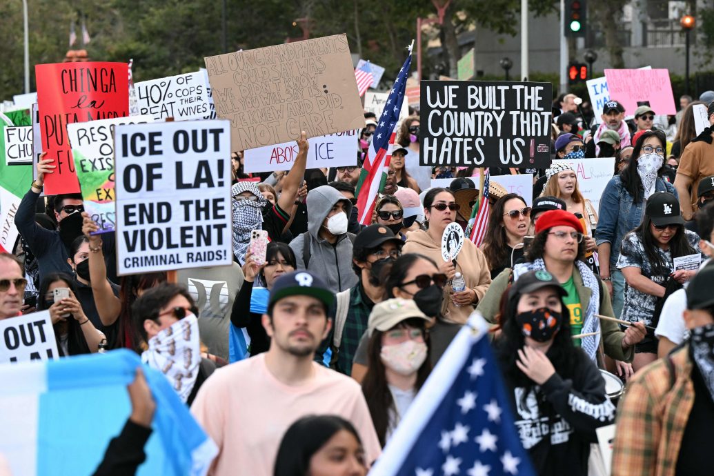 洛杉矶促华府停搜捕非法移民 将继续实施宵禁