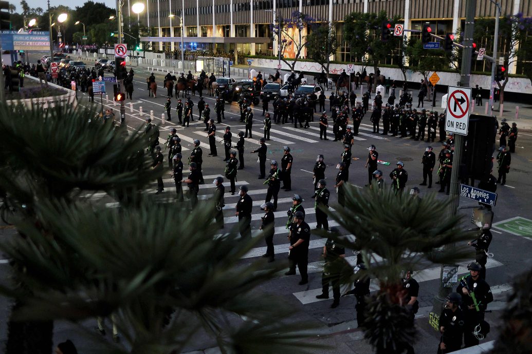 洛杉矶宵禁范围 华埠多区在内 当地华人:担心人身安全