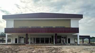 中南华小综合大礼堂将竣工   提升设备 尚需80万
