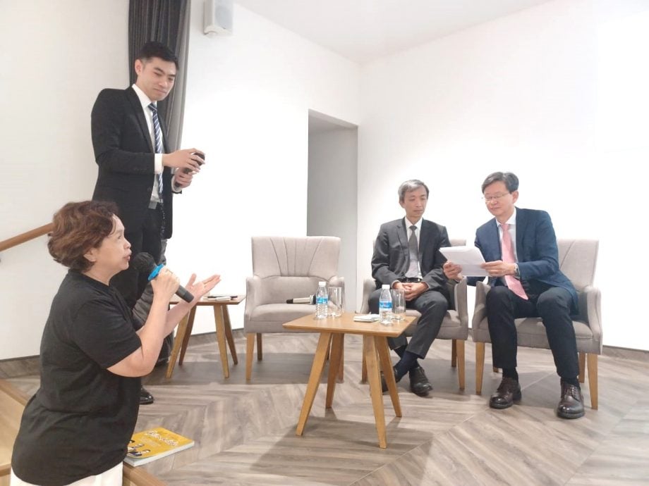 版挤可押//大都会/“癌症不再等于绝症:癌症治疗的进展”讲座会,逾300人参与