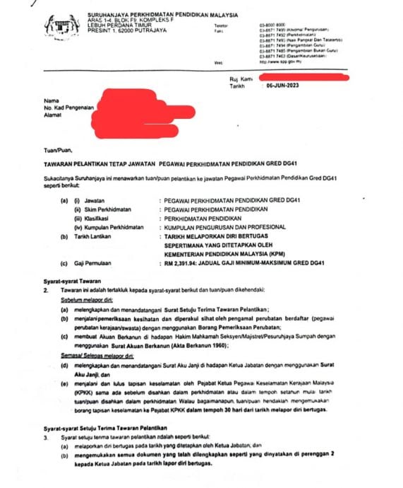 独家 / 合约教师转正薪资不增反降?3年资历只算1年 副教长办公室:正在跟进