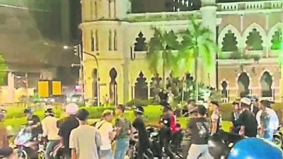 独立广场头盔互殴案告破！金马警逮捕5嫌犯