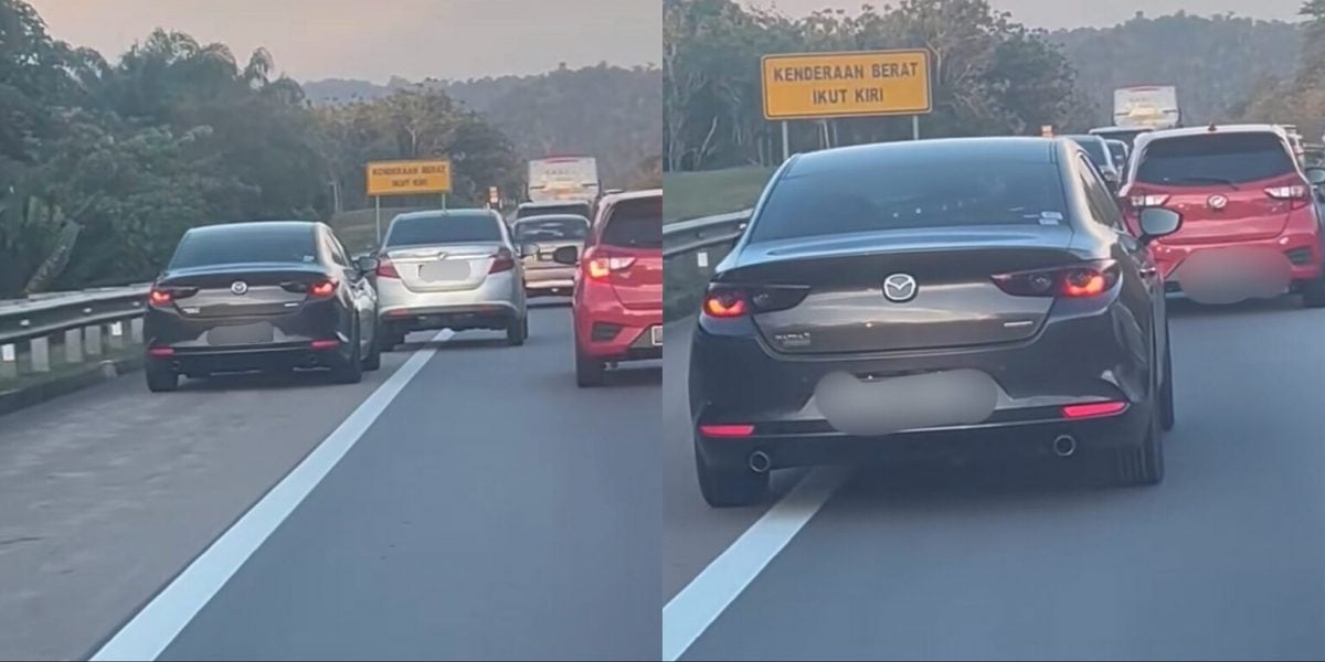 狮城车滥用紧急车道插队 Bezza一招阻挡获网赞