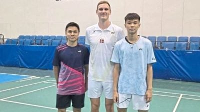 珍惜与安赛龙陪练机会 郭景宏 蔡锦胜精进自我