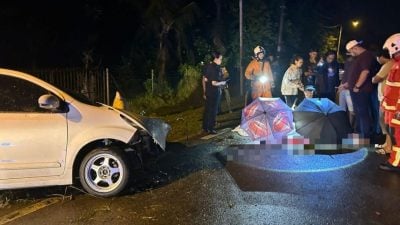 男同事深夜送女同事回家出车祸　女丧命 男受伤
