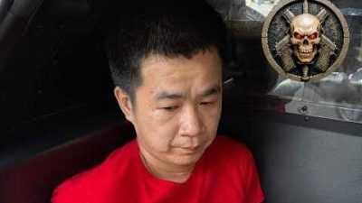 中国男杀害巴西18岁少女 被捕落魄照曝光